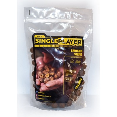 SINGLEPLAYER Boilies SOLUBLE Smoked Squid