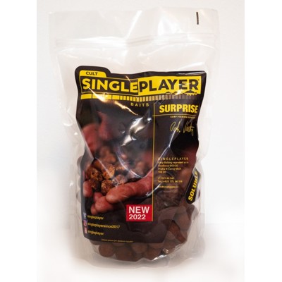 SINGLEPLAYER Boilies SOLUBLE Surprise 1kg