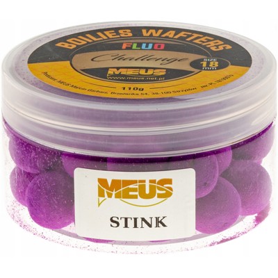 Boilies Challenge Fluo Wafters 12 mm Stink