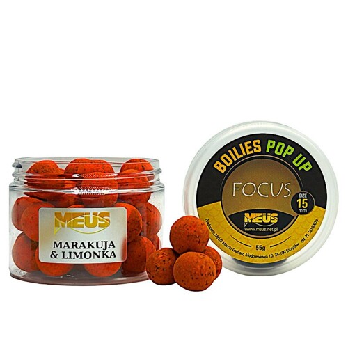 Boilies Focus Pop Up Maracuja - Citron